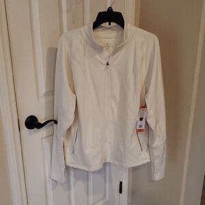 Danskin Women's Cream Utility Jacket